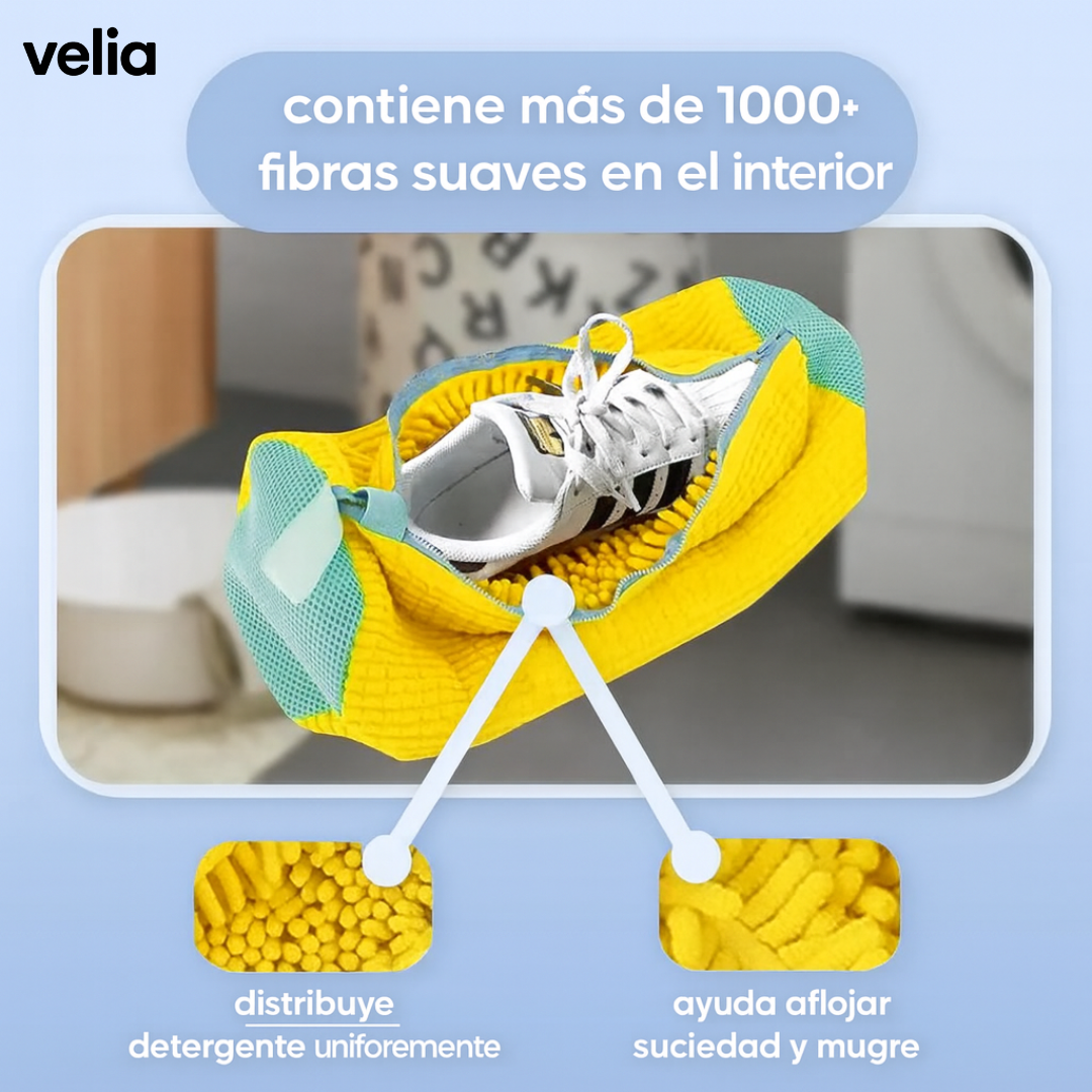 Velia™ | Protege tus zapatillas y tu lavadora