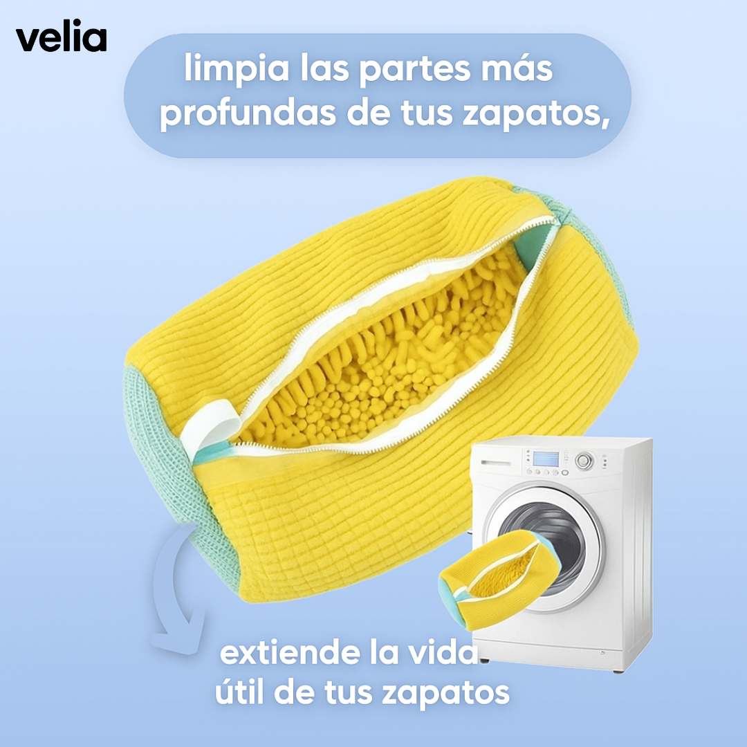 Velia™ | Protege tus zapatillas y tu lavadora